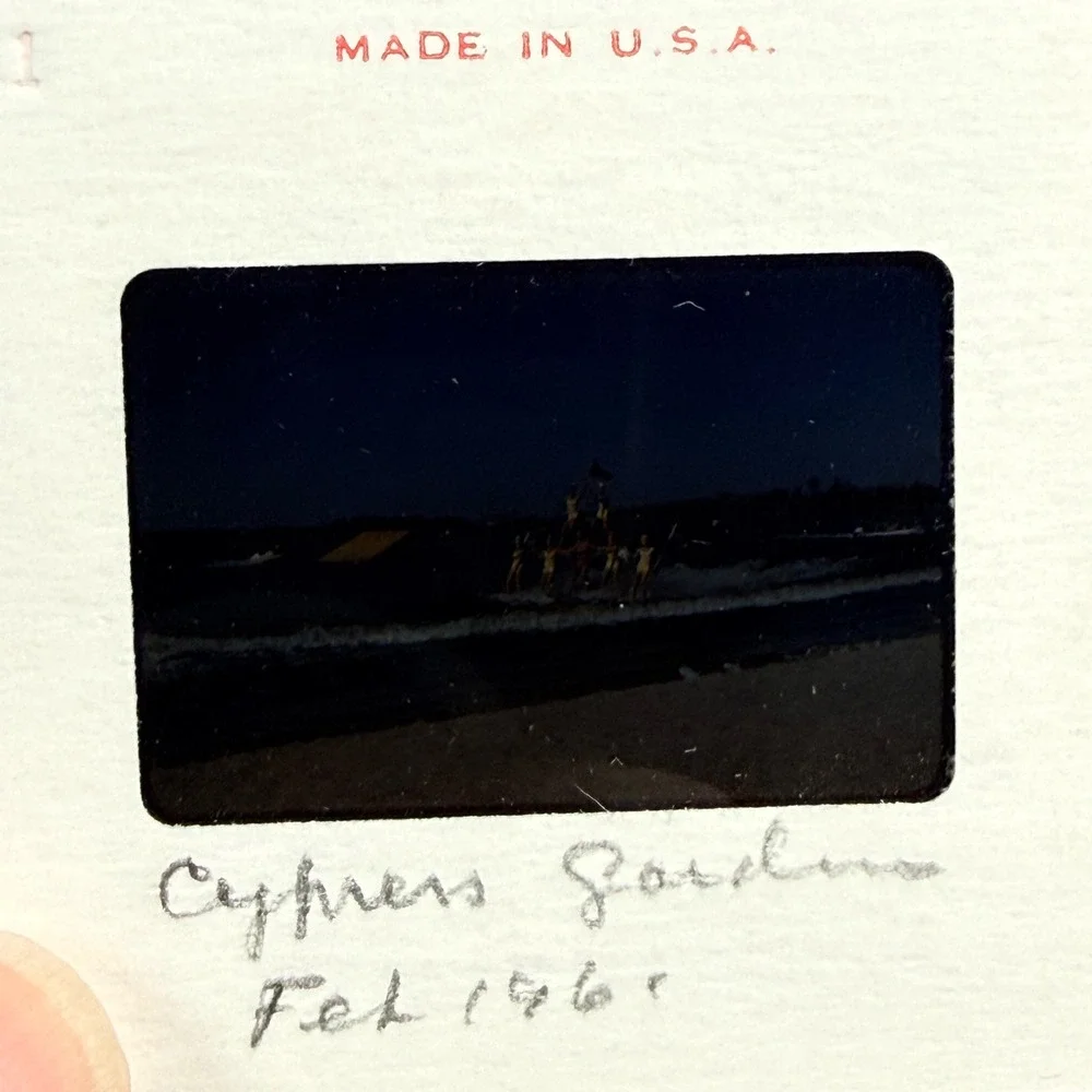 Vintage Florida Cypress Gardens 35mm Slides 1961 Water Skiing 9pc Set Multi‎